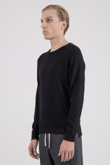 Francis - Black Cotton / Cashmere