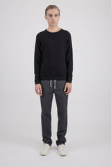 Francis - Black Cotton / Cashmere