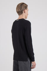 Francis - Black Cotton / Cashmere