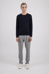 Francis - Dk Navy Cotton / Cashmere