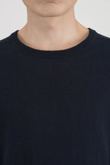 Francis - Dk Navy Cotton / Cashmere