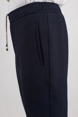 Illusions - Dk Navy Seersucker