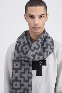 Jouseff - Black Grey Angora / Cashmere
