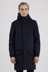 Orwell - Dk Navy Wool / Cashmere